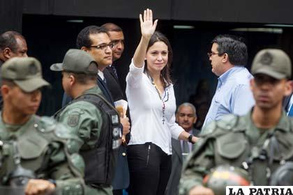 Corina Machado, una de las principales opositoras al gobierno venezolano