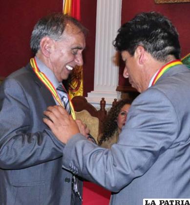 Juan Armando Orlandini también fue distinguido