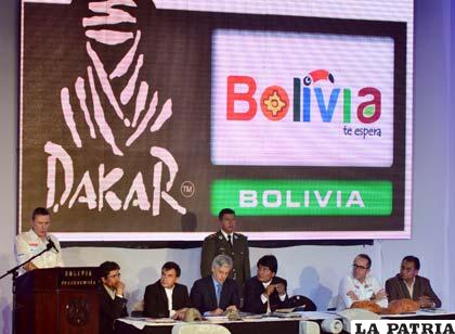 La presentación del Rally Dakar será hoy en la capital oriental