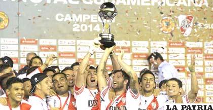 River Plate levantó por primera vez la Copa Sudamericana