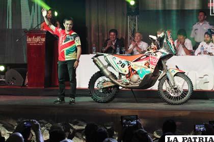 Juan Carlos Salvatierra volverá a participar en motos