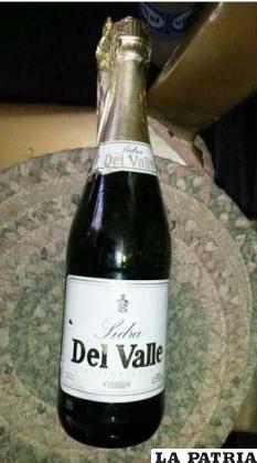 Una botella de las 720 comisadas