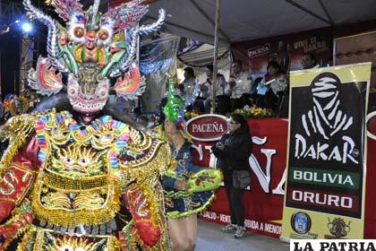 Parte del Carnaval de Oruro estará presente en el Dakar 2015