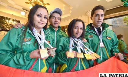 Billaristas que lograron medallas en los Bolivarianos