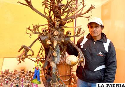 El talento de Rolando Zapata en el Calvario de Oruro