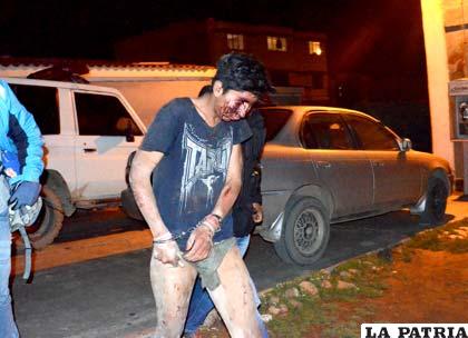 Este sujeto fue el más golpeado
