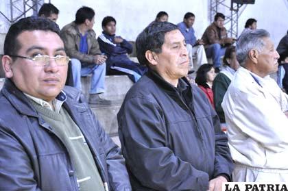 Miembros del Comité Ad-hoc en el baloncesto orureño