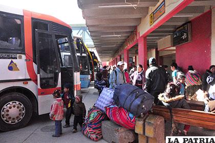 Se realizará mayor control en la terminal de buses
