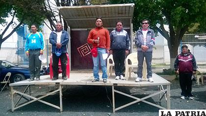 Durante el acto de inauguración del certamen
