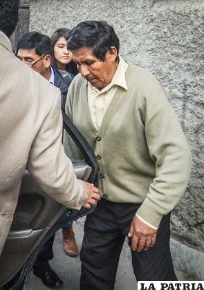 Detención de Teodosio Jumpiri Poma /APG