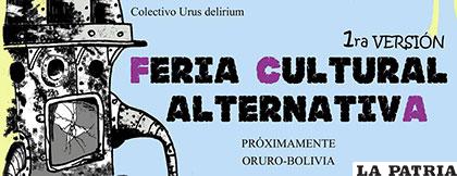 Colectivo Urus Delirium promociona su feria cultural alternativa