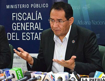 Ramiro Guerrero, Fiscal General del Estado /ABI