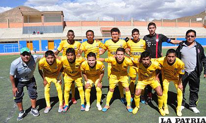 El equipo de EM Huanuni con la ilusión de ganar esta tarde y clasificar