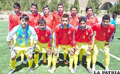El plantel de jugadores de VHSR-Oruro