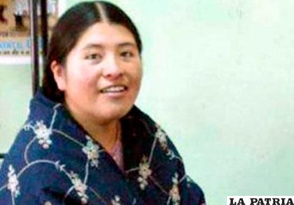 Periodista Verónica Peñasco, quien fue asesinada en la ciudad de El Alto /ANF
