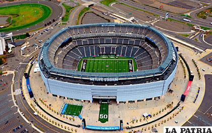 El imponente estadio de Nueva Jersey con capacidad para 82 mil personas