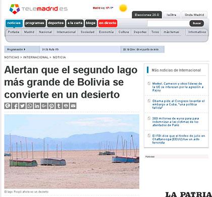 Así informó Telemadrid.es