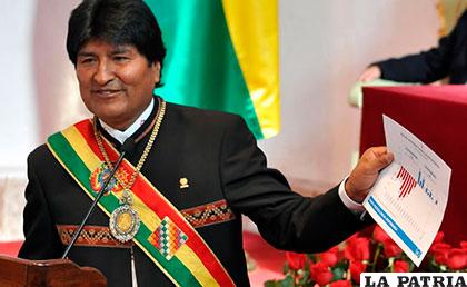 Evo Morales pretende quedarse en el Gobierno por cinco años más