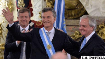 El presidente de Argentina, Mauricio Macri