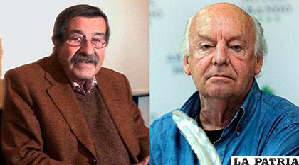 La muerte del alemán Günter Grass y de Eduardo Galeano enlutaron a la literatura mundial en 2015