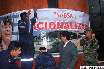 El Gobierno nacionalizó Sabsa el 18 de febrero de 2013