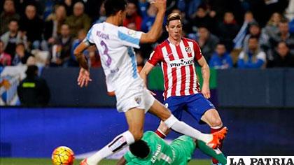 Atlético de Madrid perdió en Málaga (1-0)