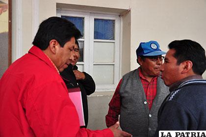 Gonzalo Choque Huanca se reunió con el Comité Electoral de la Fedbampo