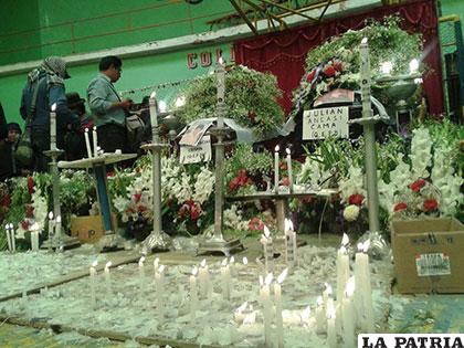 El funeral de los mineros