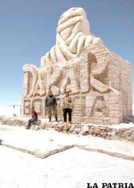 Uyuni, el centro de atención en el Dakar