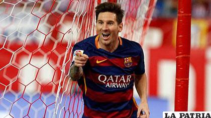 El argentino Lionel Messi