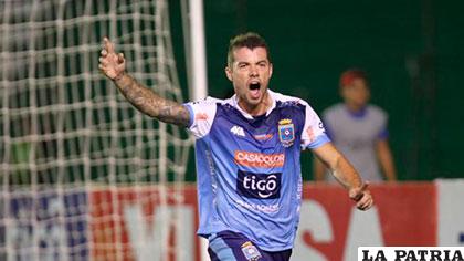 Bargas es el goleador de Blooming