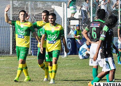 Oriente venció en la ida (0-1) en Yacuiba el 14/08/2016