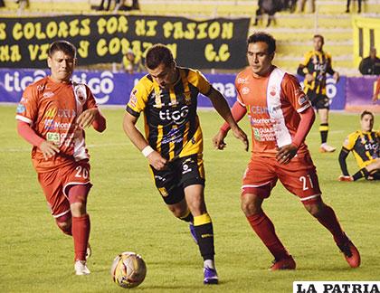 En la ida venció The Strongest 2-1 en La Paz el 12/08/2016 /APG