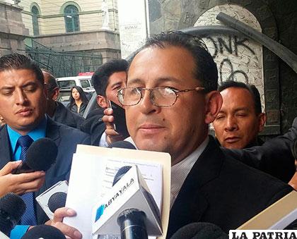 El ex alcalde de La Paz, Omar Rocha /ANF/Archivo