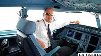Miguel Quiroga, piloto boliviano que estaba a cargo de la aeronave /INFOBAE.COM