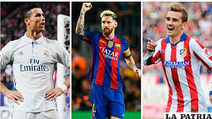 Cristiano, Messi y Griezmann, nominados al premio The Best /uvnimg.com
