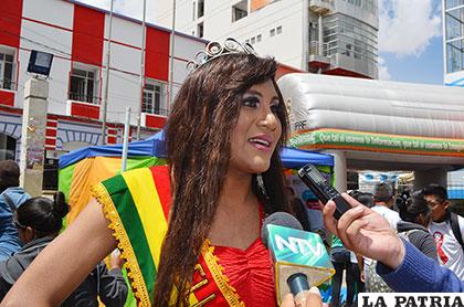 La Señorita Bolivia Transformista 2016, Antoinette Derpic