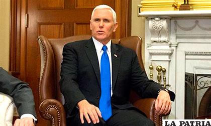 El vicepresidente electo de EE.UU., Mike Pence