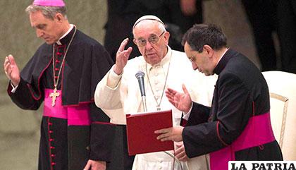 El Papa Francisco hizo una reflexión para los días de Navidad
