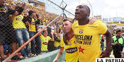 Barcelona ganó en Ambato y celebró su estrella número 15 /eltiempo.com