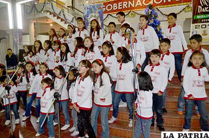 Coral infantil prepara su temporada de Navidad /Archivo
