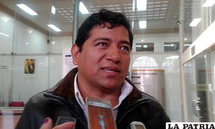 Bacilio Velásquez, presidente del Comité de Energía e Hidrocarburos de la Cámara de Diputados /ANF