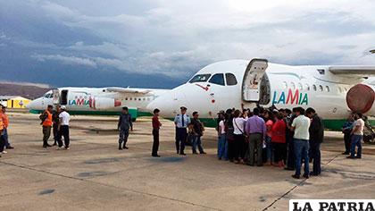 Los aviones secuestrados en Cochabamba /LOS TIEMPOS