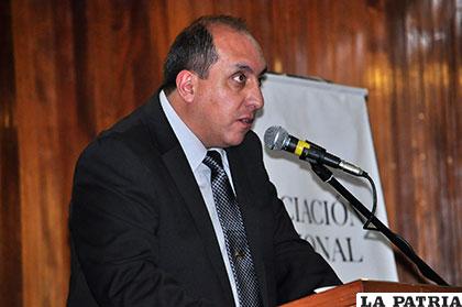 Marcelo Miralles Iporre, presidente de la ANP