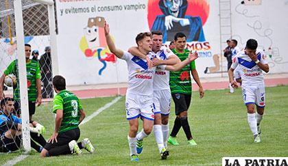 Empataron 2-2 en el partido de ida que se disputó en Oruro el 16/10/2016
