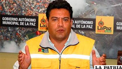 Luis Revilla, alcalde de La Paz /ANF