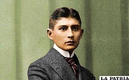 Franz Kafka cuando era joven