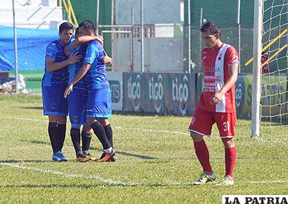 Los de Sport Boys festejaron en el estadio de Guabirá /APG