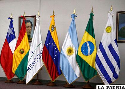 Argentina, Brasil, Paraguay y Uruguay, son los cuatro países fundadores del Mercosur