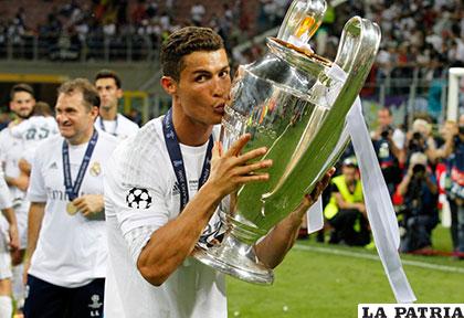 Ronaldo campeón de la Champions League